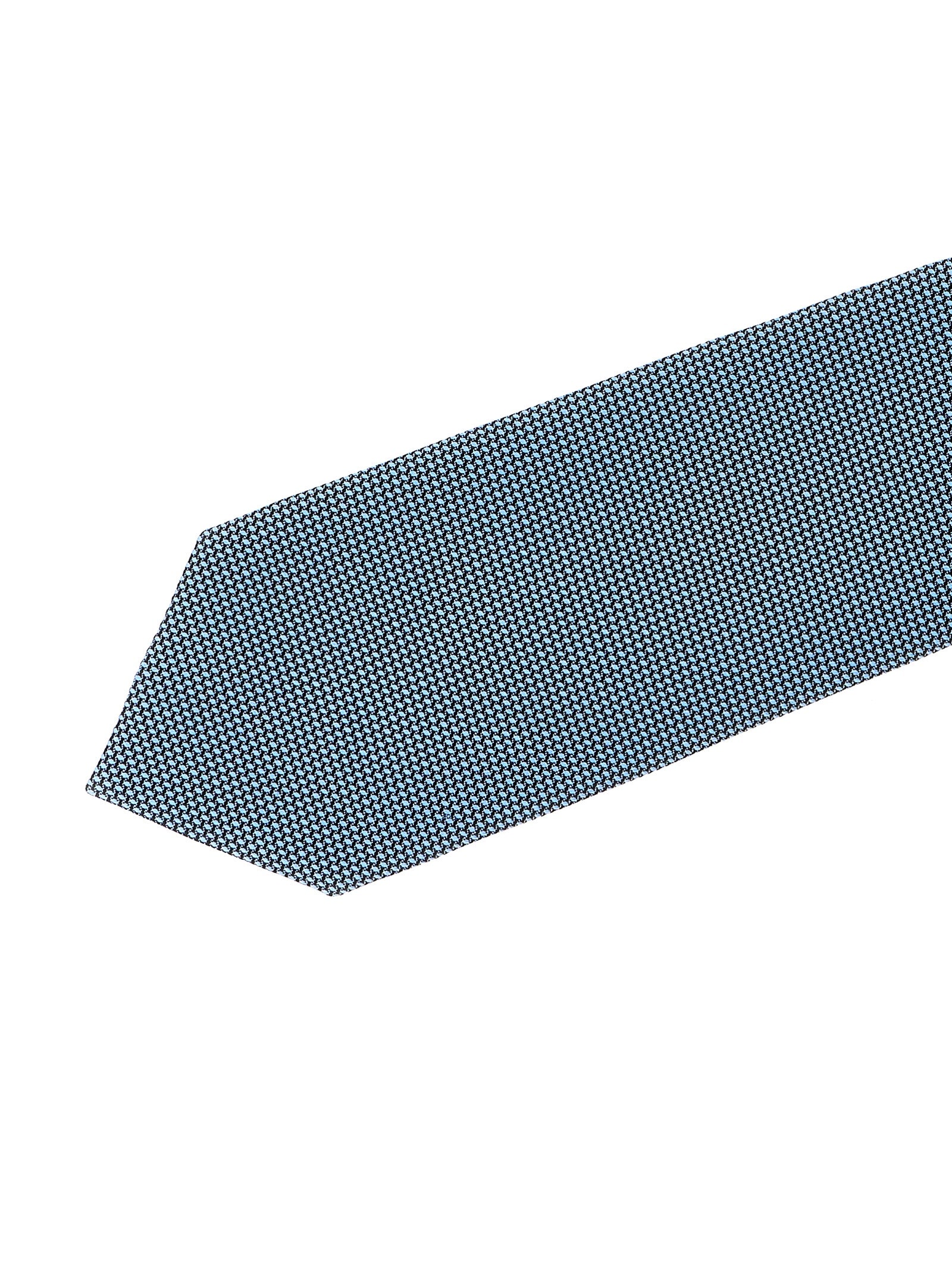 Jacquard tie Blue Silk Mulberry Ties, Papillon