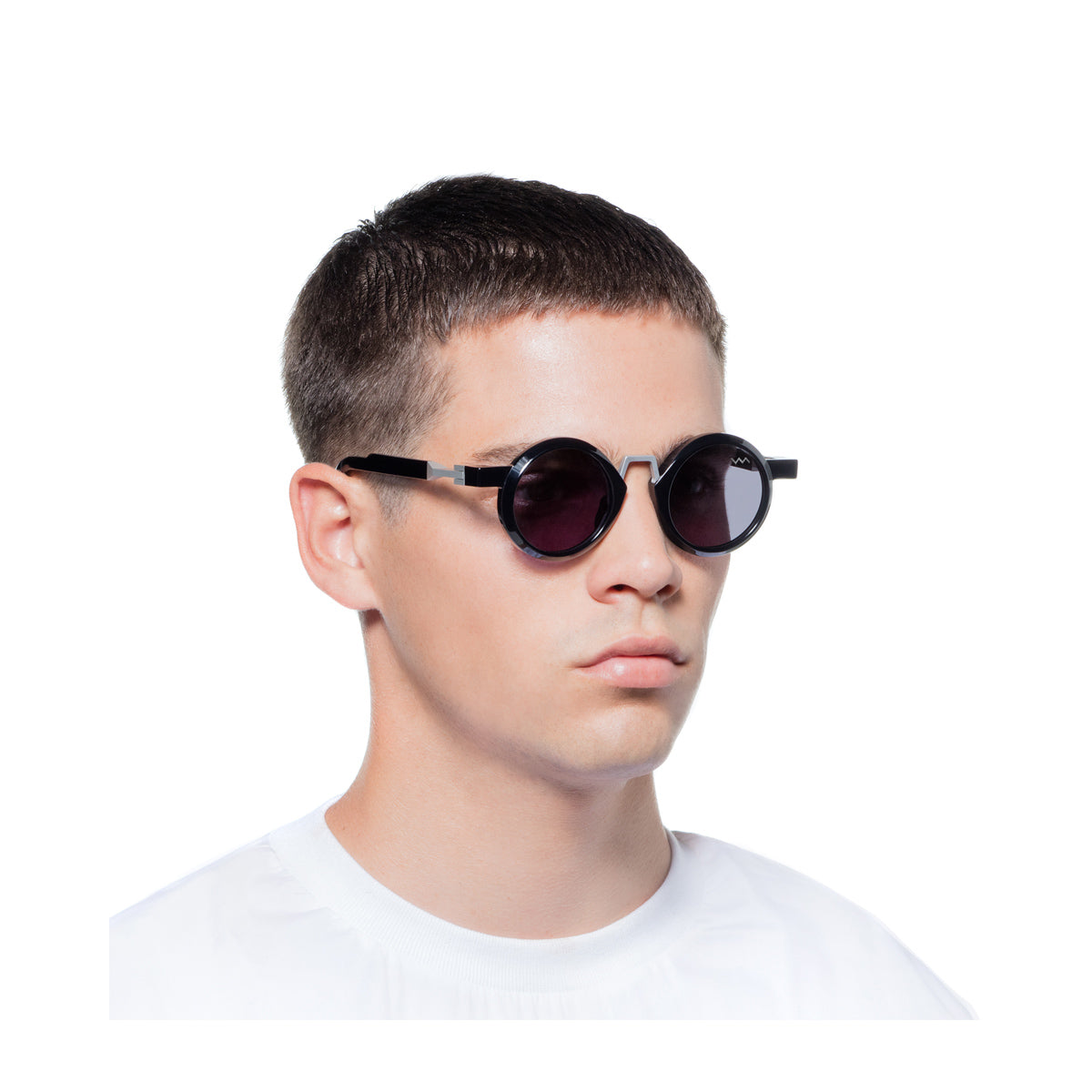 WL0044 WHITE LABEL Nero Acetate Occhiali Sole