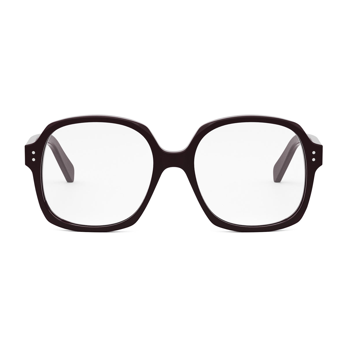 CL50151I CELINE Thin 069 Burgundy Rosso Acetate Occhiali Da Vista