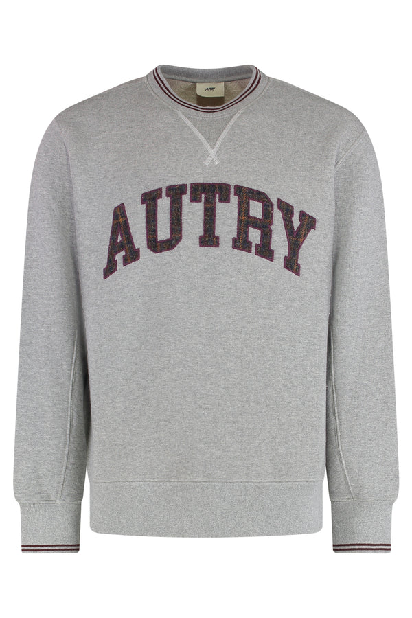 Cotton Sweatshirt Grey Sweatshirts