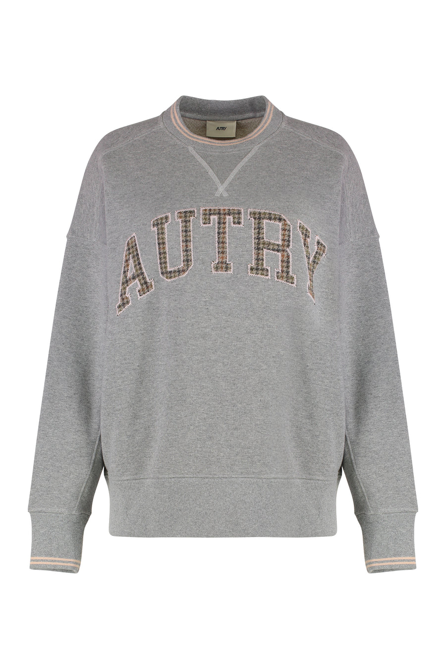 College Sweatshirt Grey Cotton Sweatshirts