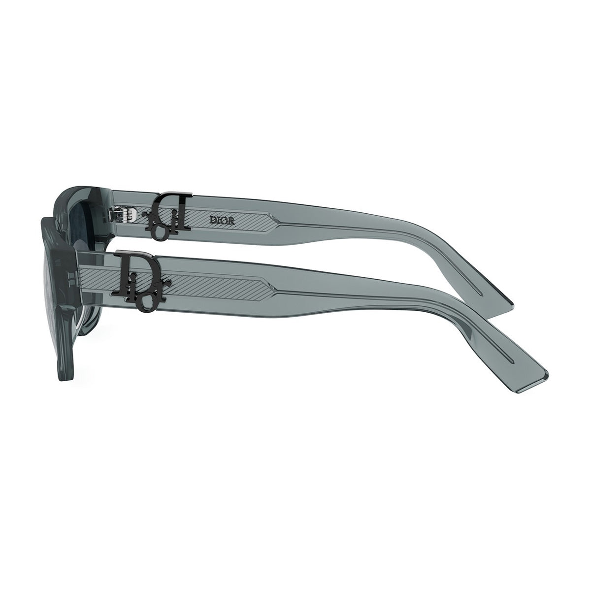 Dior DiorOblique S1I 30b8 Blu Trasparente Acetate Occhiali Da Sole