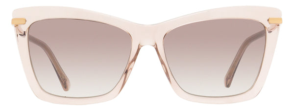 Jimmy Choo Sady Acetate/Metal sunglasses in beige