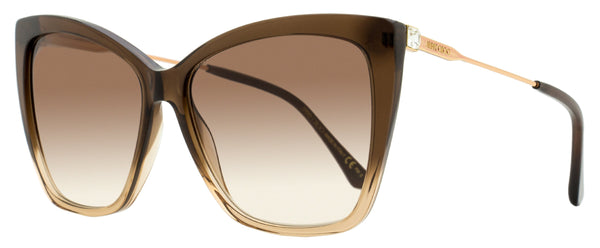 Jimmy Choo Seba Acetate/Metal sunglasses in brown