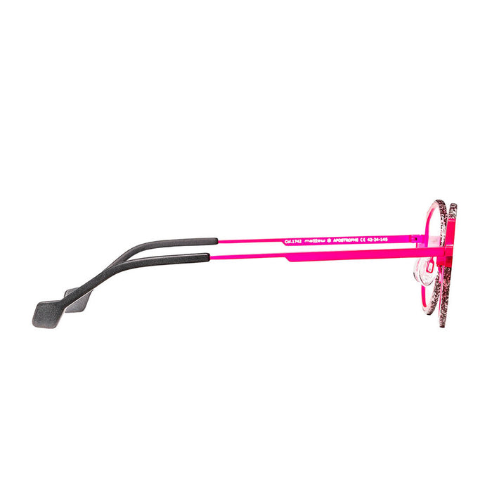 Matttew Apostrophe 1742 Rosa Fluo Titanium Occhiali Da Vista