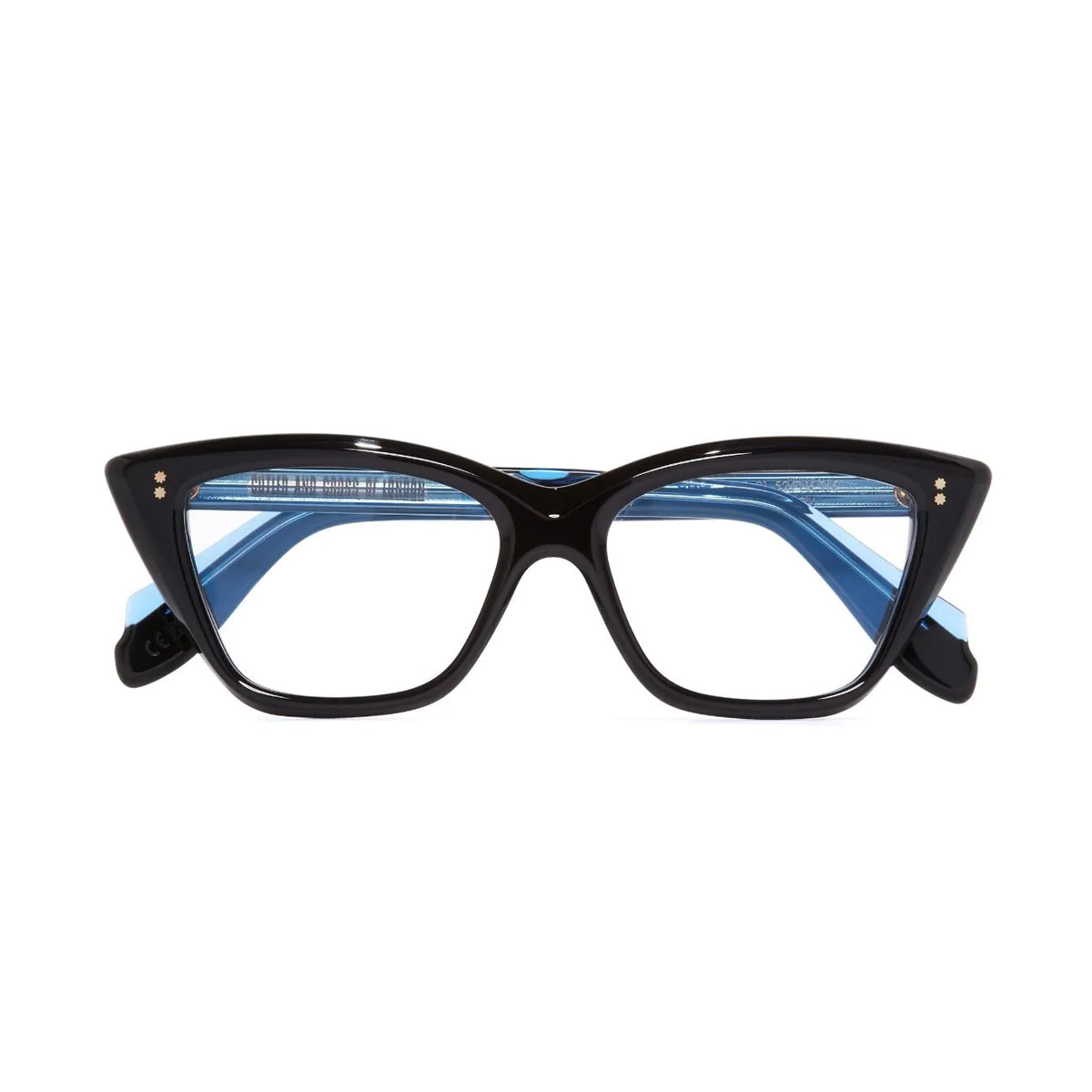 Cutler And Gross 9241 01 Blue on Black Nero Acetate Occhiali Vista