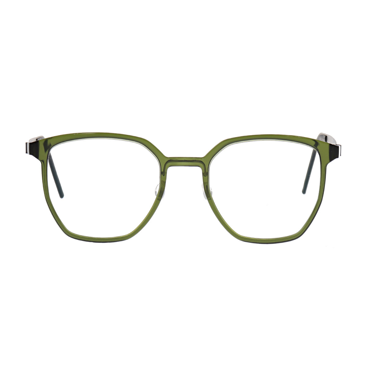 Acetanium 1055 AK53 10 Verde Titanium/acetate Occhiali Vista