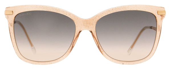 Jimmy Choo Acetate/Stainless Steel sunglasses in beige