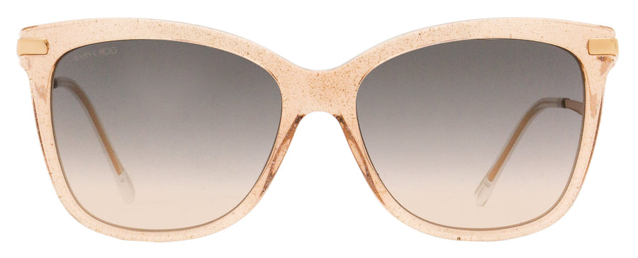 Jimmy Choo Acetate/Stainless Steel sunglasses in beige
