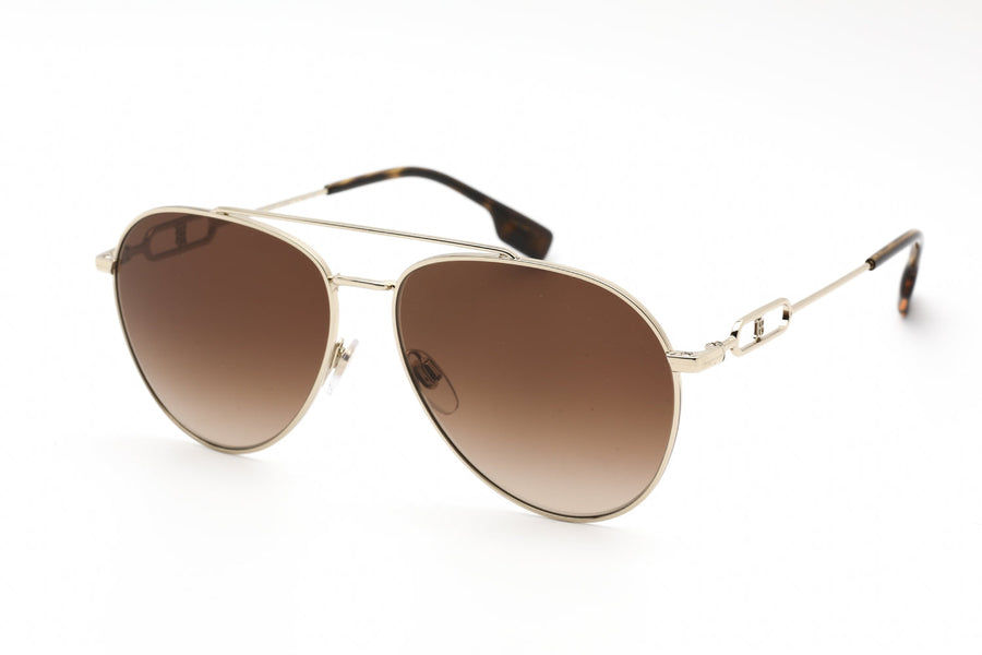 Burberry Be3128 Sunglasses Gold