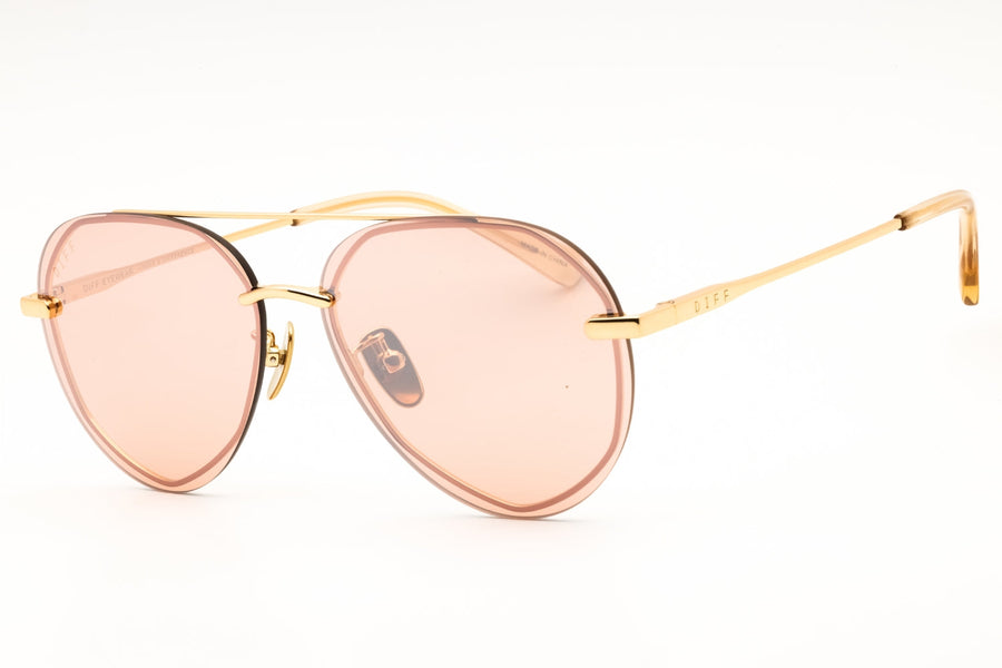 Diff Eyewear Sdflnox Sunglasses Gold