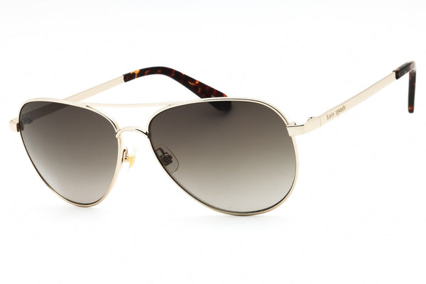 Kate Spade Varese-O-S Sunglasses Gold