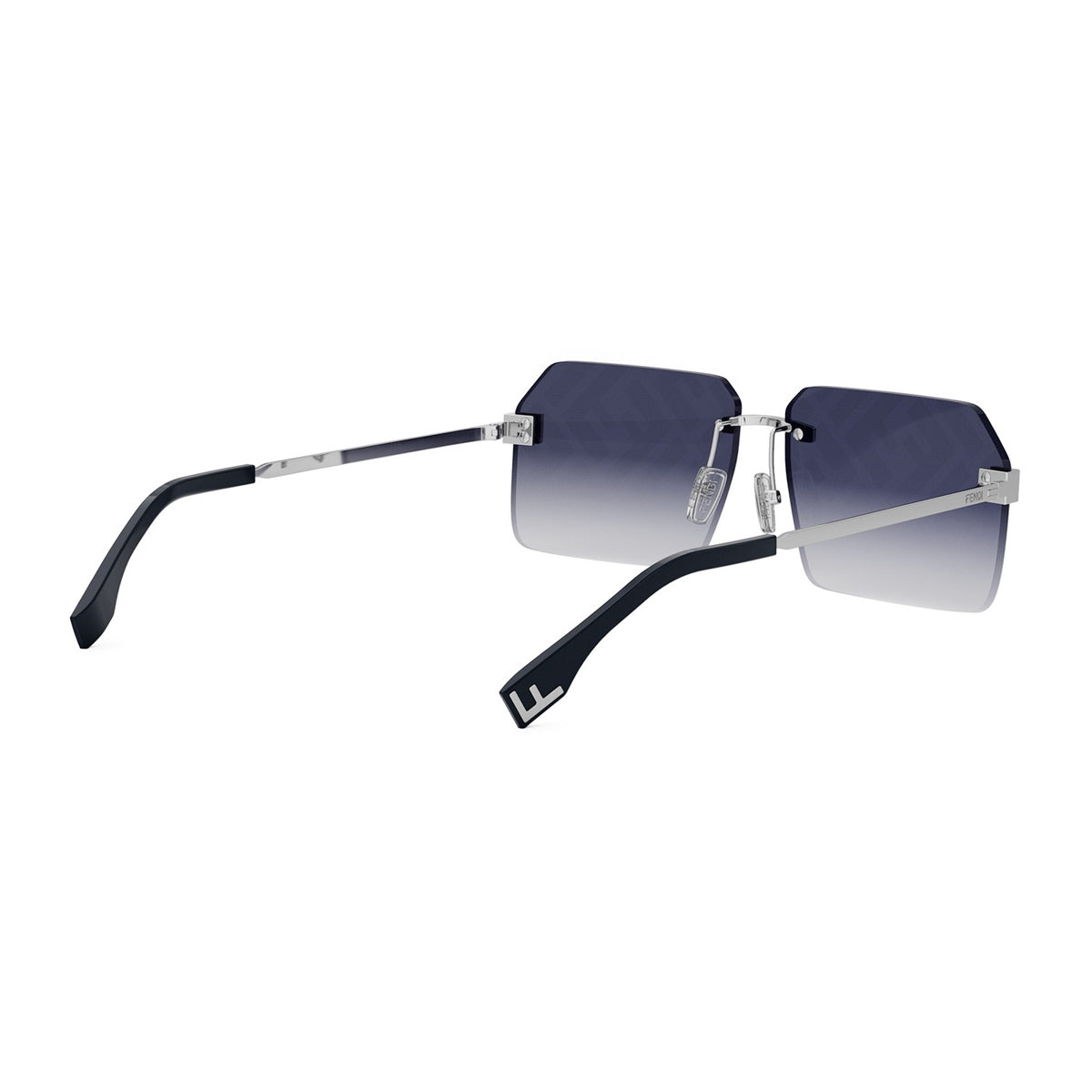 Fendi FE40043U Sky 16W Silver Argento Metal Occhiali Da Sole