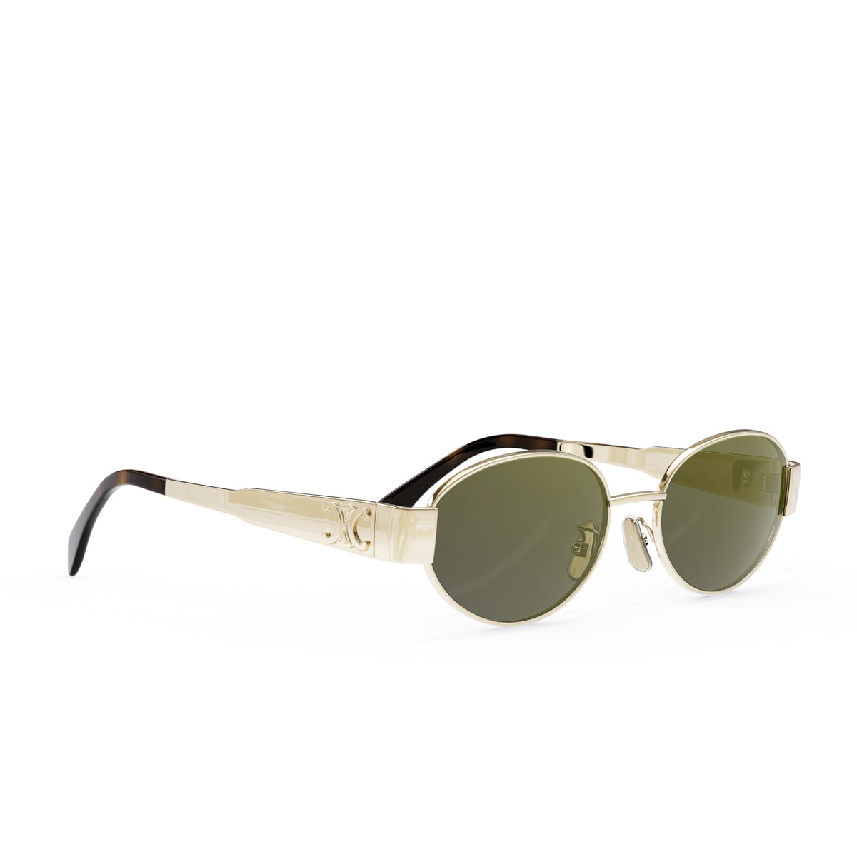 Celine CL40235U Metal Triomphe 30N Gold Oro Occhiali Da Sole