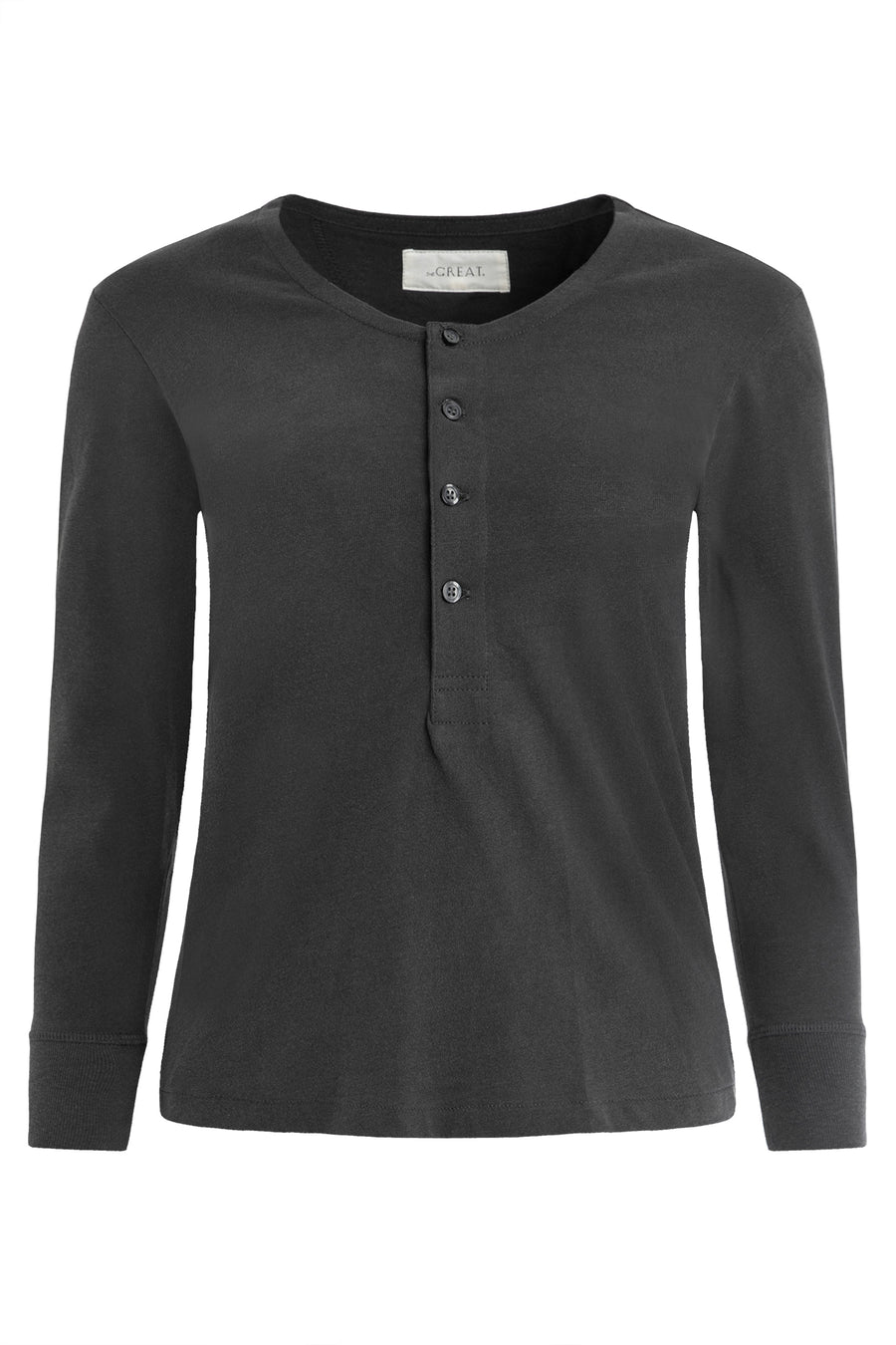 Black Long Sleeve T-Shirt Cotton