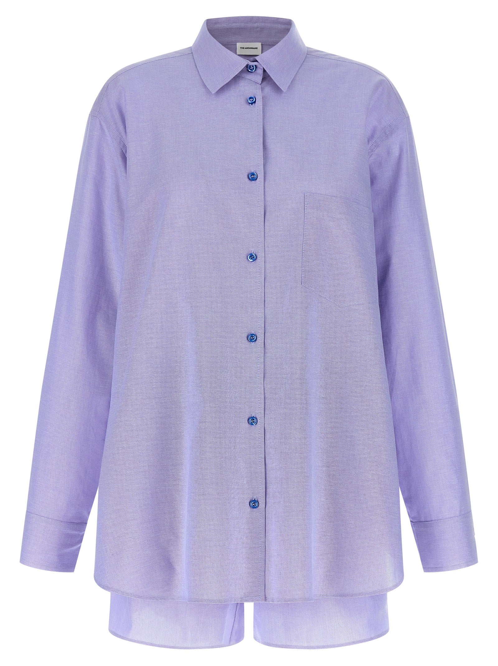 Georgiana Set outfit Light Blue Cotton Blazer, Suits