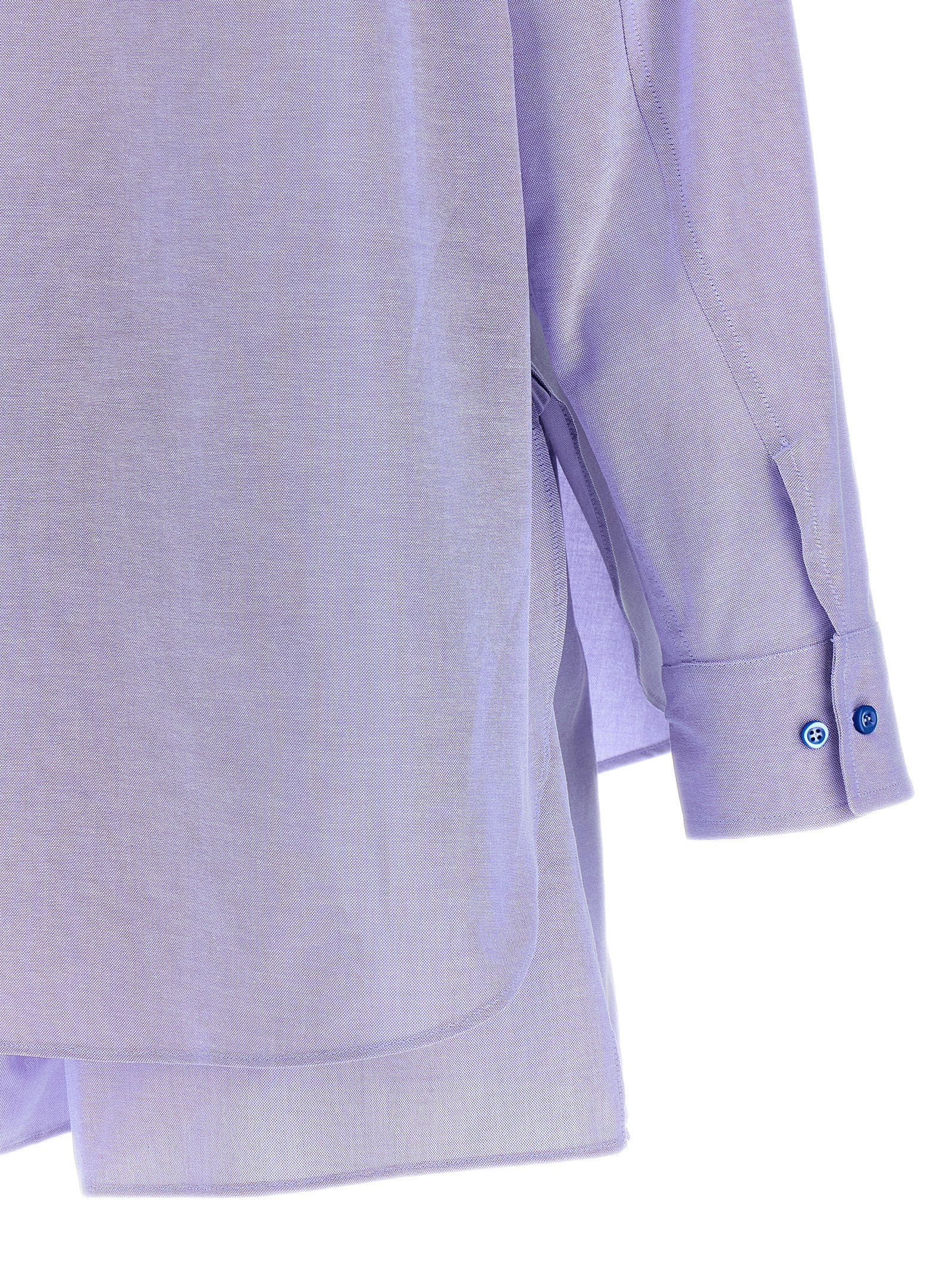 Georgiana Set outfit Light Blue Cotton Blazer, Suits