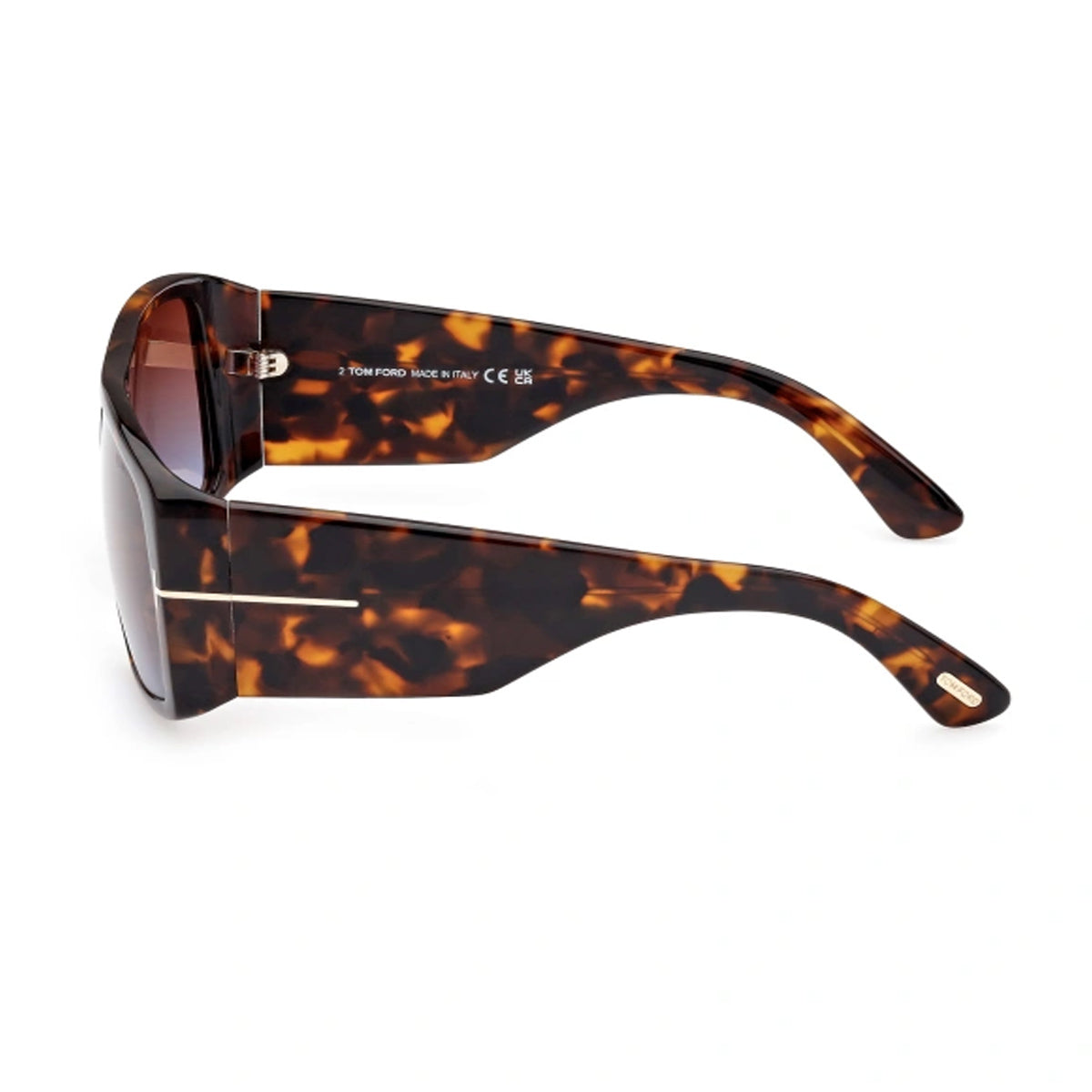 FT1036 56F Marrone Acetate Occhiali Sole