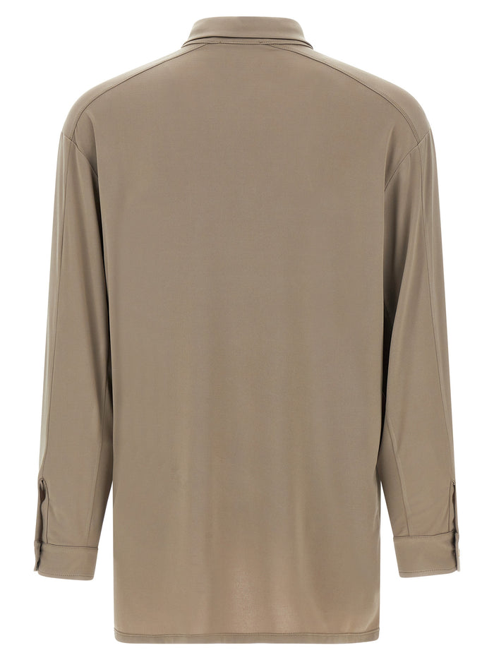 Vendemmia shirt Gray Polyester Shirt, Blouse