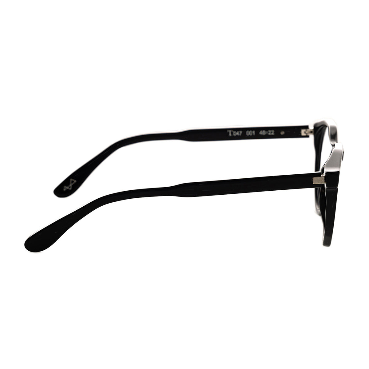 T097 001 Nero Acetato Occhiali Vista