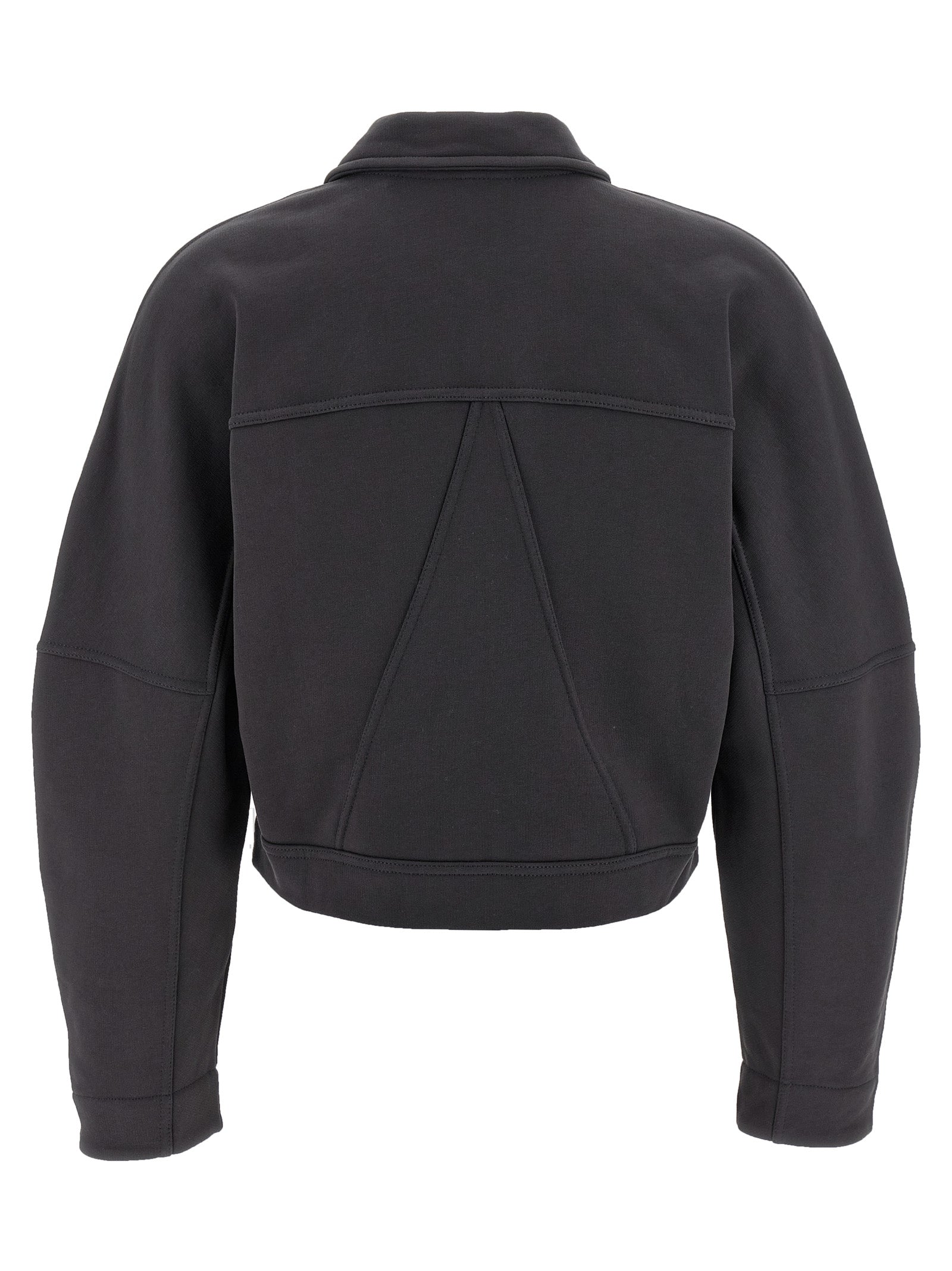 Heavy Terry Jersey bomber jacket Gray Organic Cotton Down Jacket, Parka, Casual