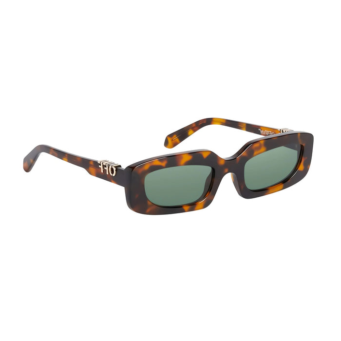 Off White OERI13C RENTON 6055 Havana Green Marrone Acetate Occhiali Da Sole