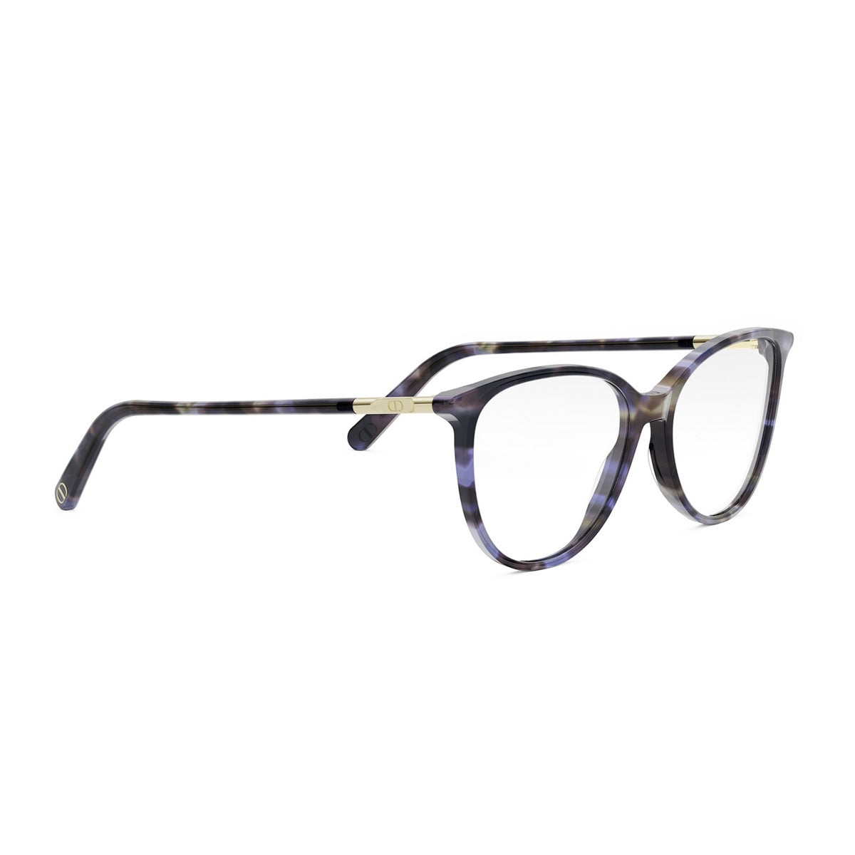 Dior MINICD O B7I 2400 Havana Viola Marrone Acetate Occhiali Da Vista