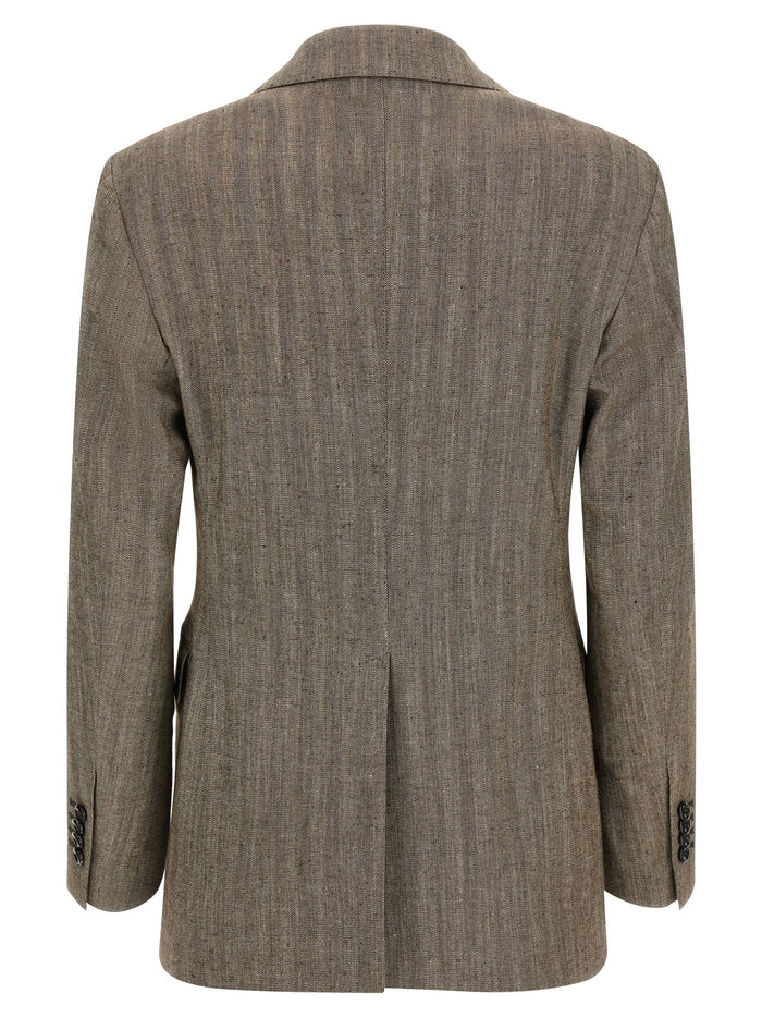 Astra dress Brown Blazer, Suits