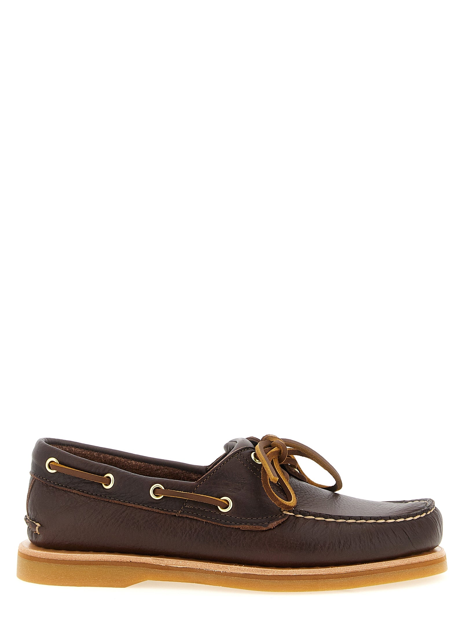 Crafted Boat Shoe Brown Leather Loafers