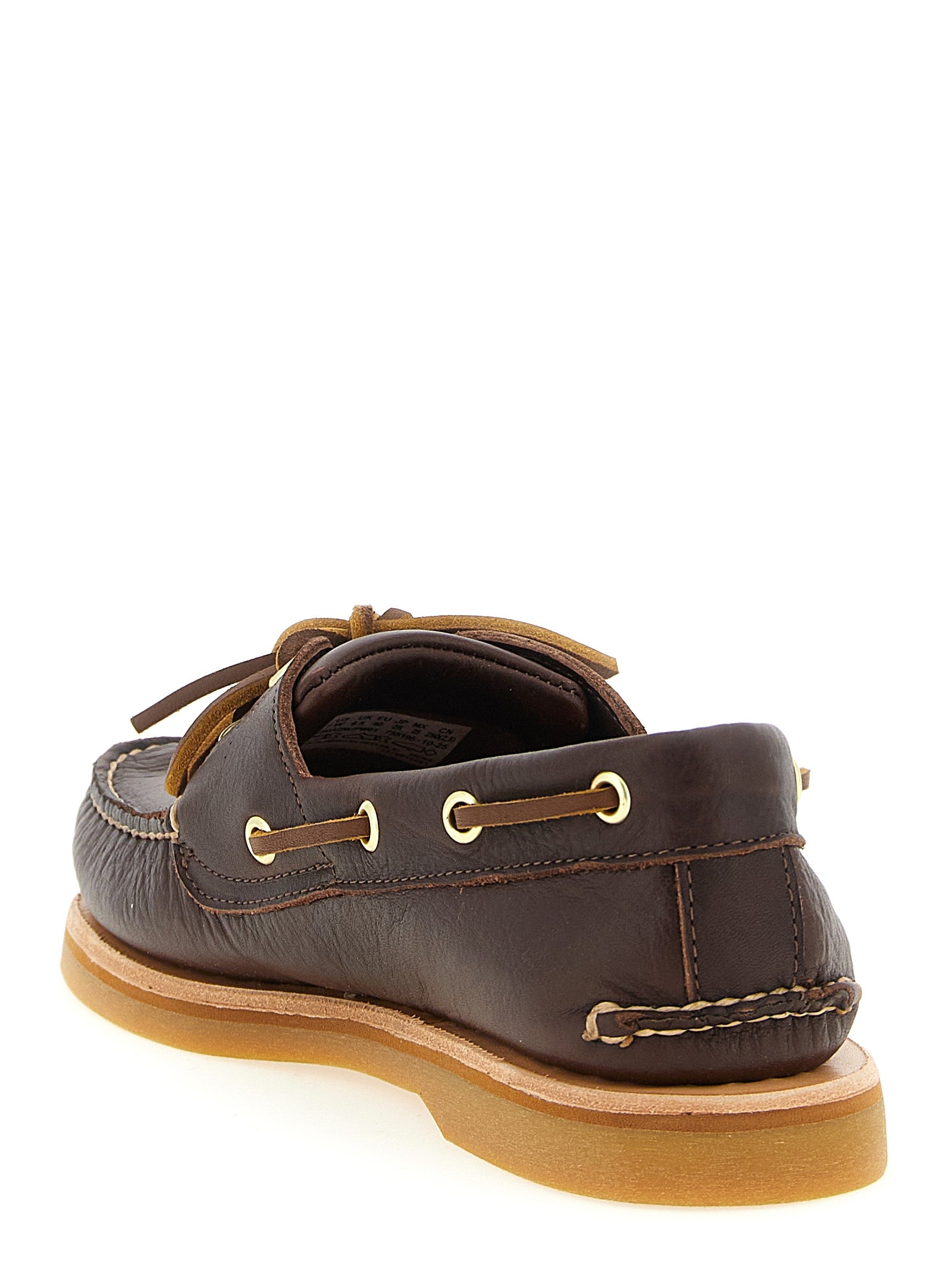 Crafted Boat Shoe Brown Leather Loafers