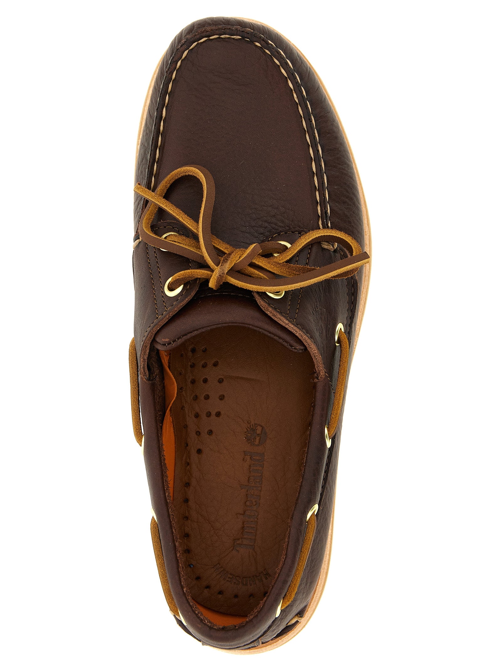 Crafted Boat Shoe Brown Leather Loafers