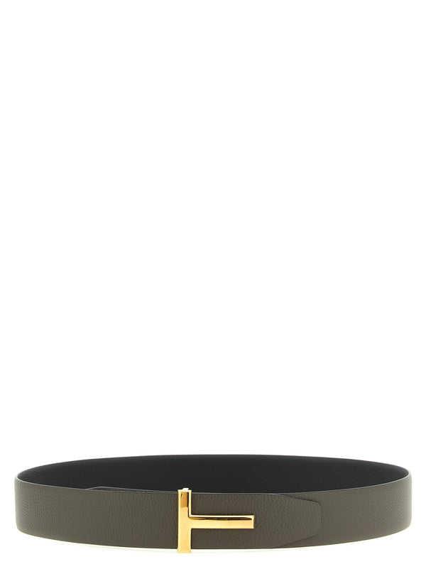 Tom Ford Icon Belt — Gray