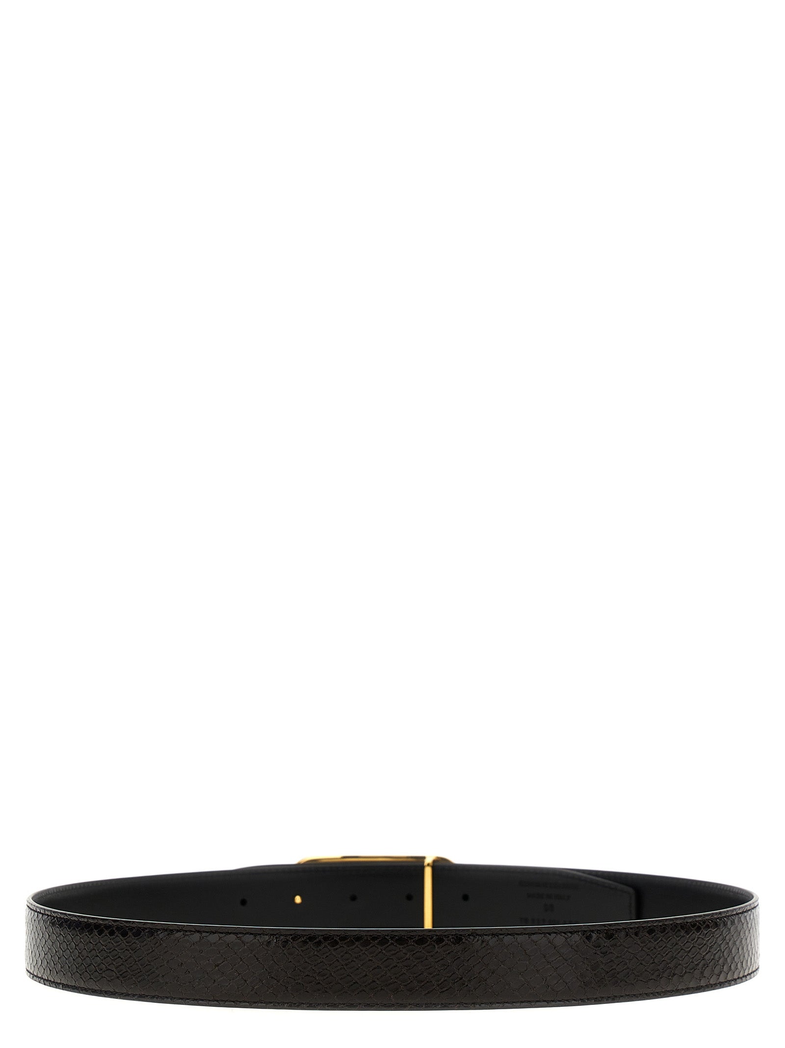 Logo reversible belt Multicolor Leather
