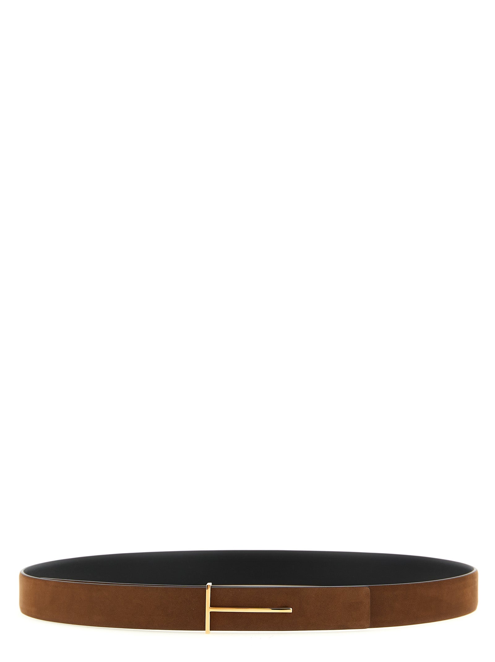 Slim T reversible belt Multicolor Calfskin Leather (bos Taurus)