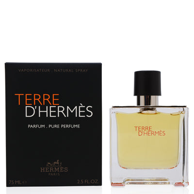 Hermes Terre Dhermes Perfume Pure Spray 2.5 Oz One Color Perfumes