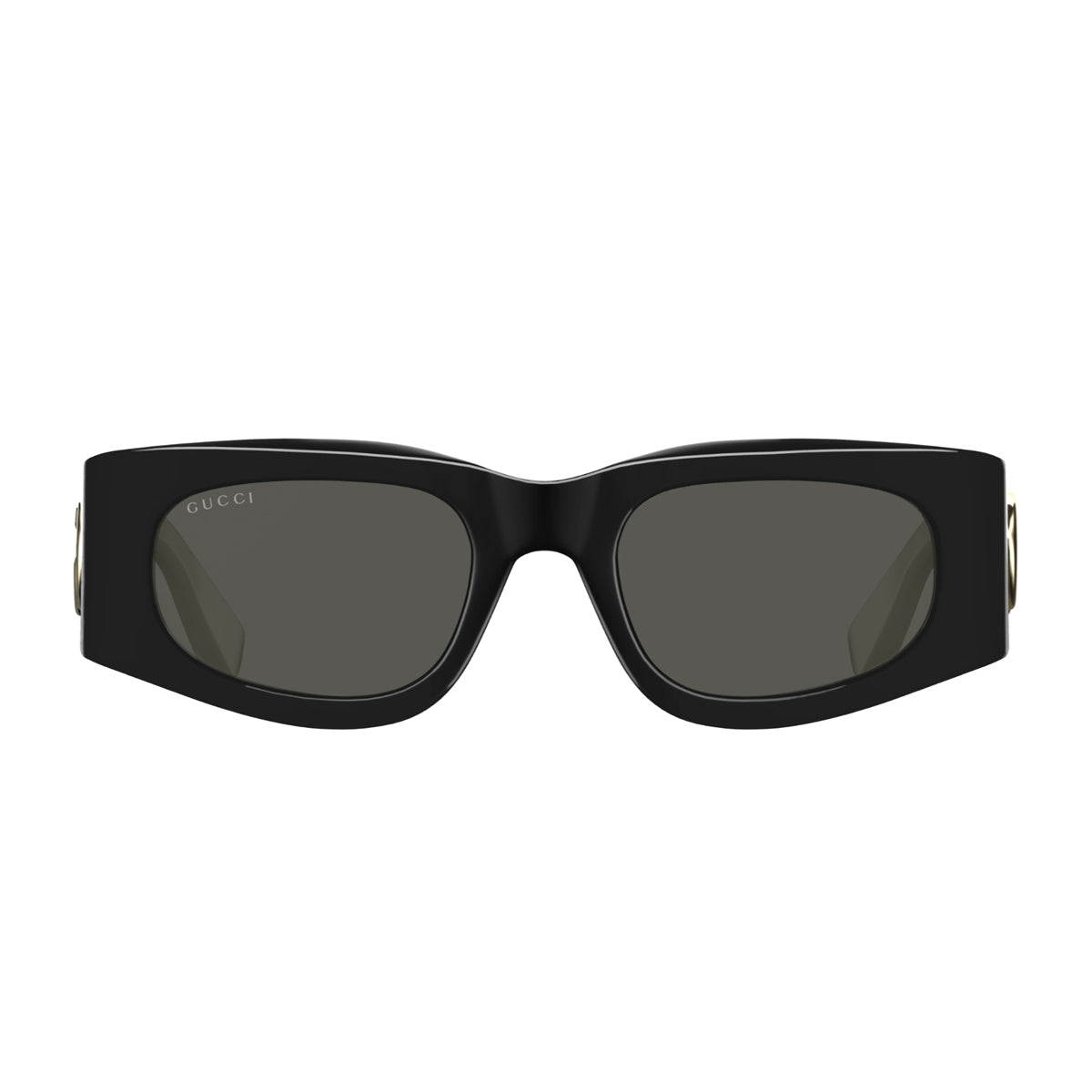 Gucci GG1664S Linea GG Logo 001 Black Ivory Grey Nero Acetate Occhiali Da Sole