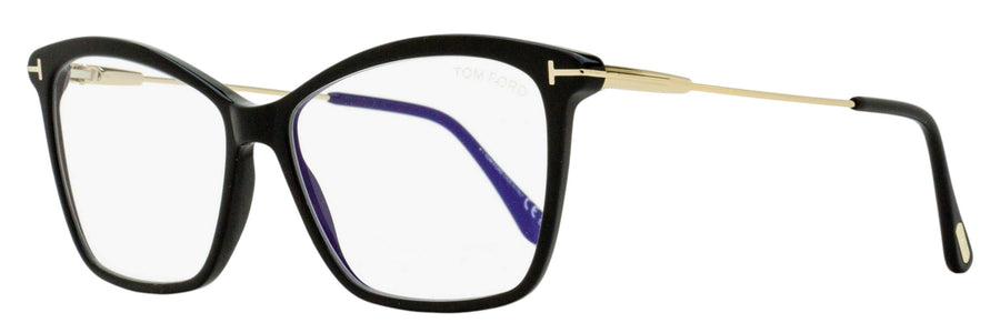 Tom Ford TF5687-B Acetate/Metal eyeglasses in black