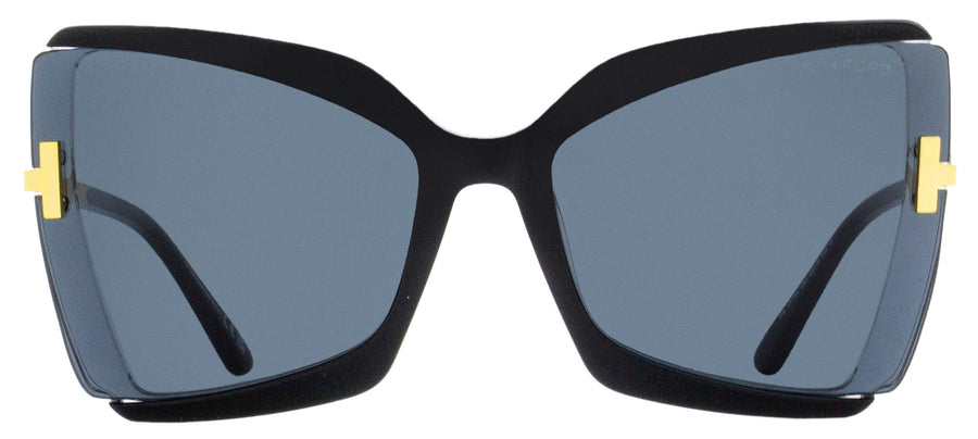 Tom Ford TF766 Acetate/Metal sunglasses in black