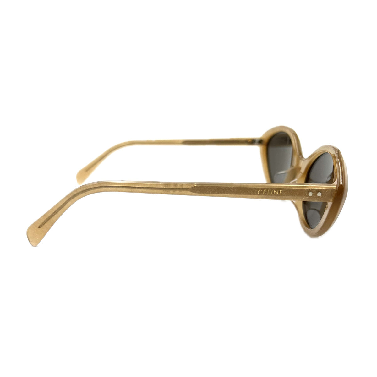 CL40264U 59e Beige Acetate Occhiali Sole