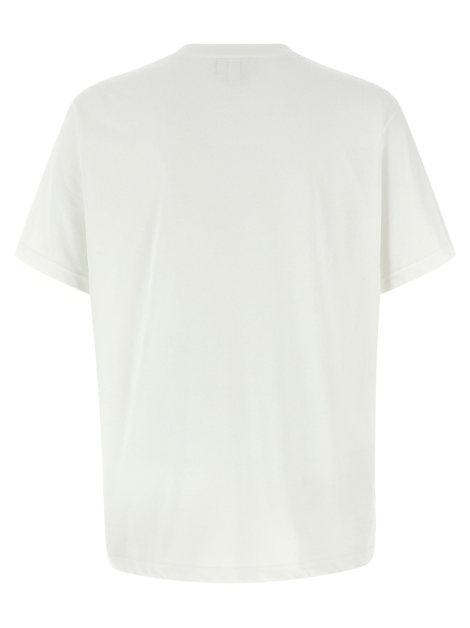 Logo patch t-shirt White Cotton