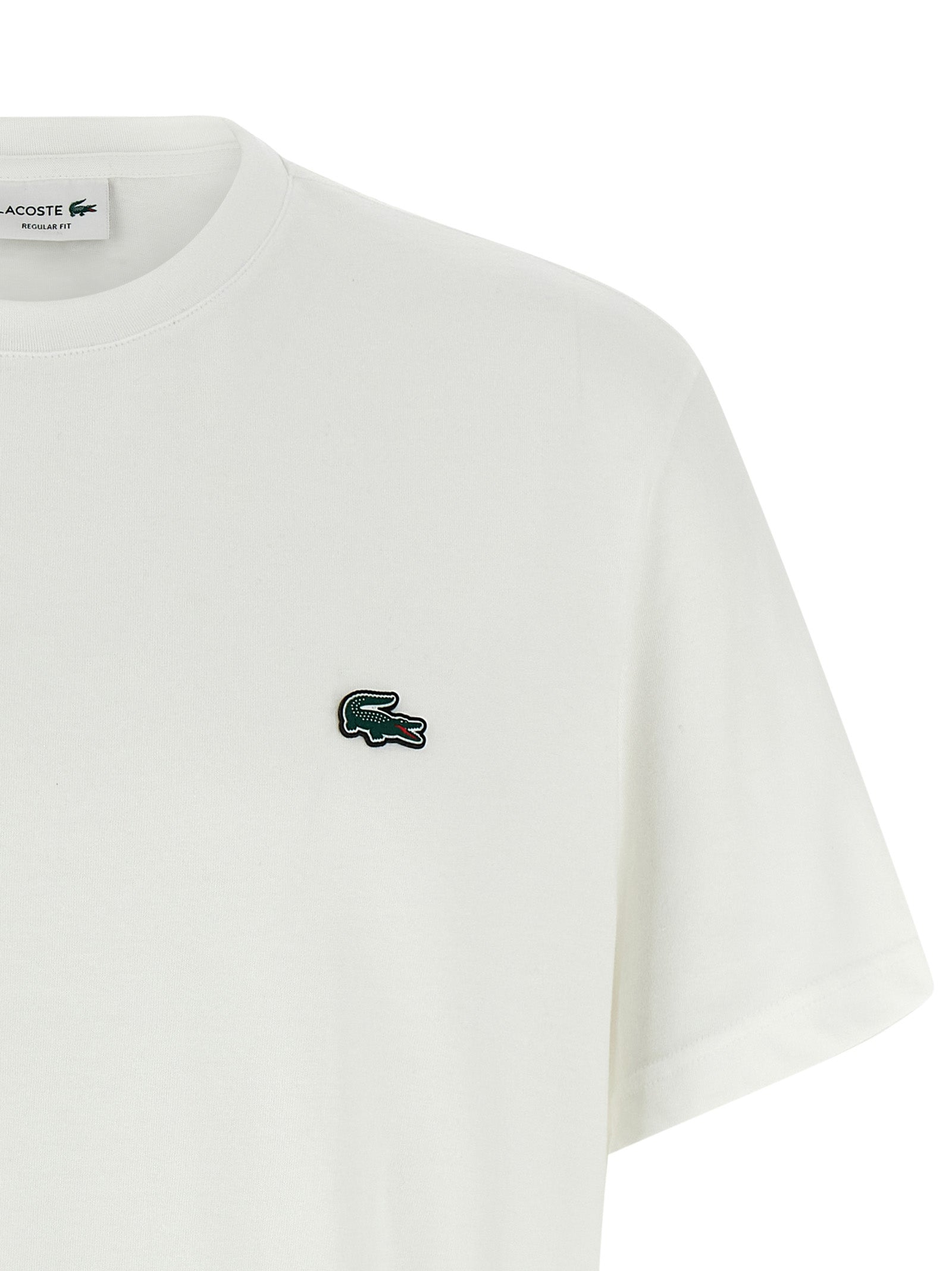 Logo patch t-shirt White Cotton