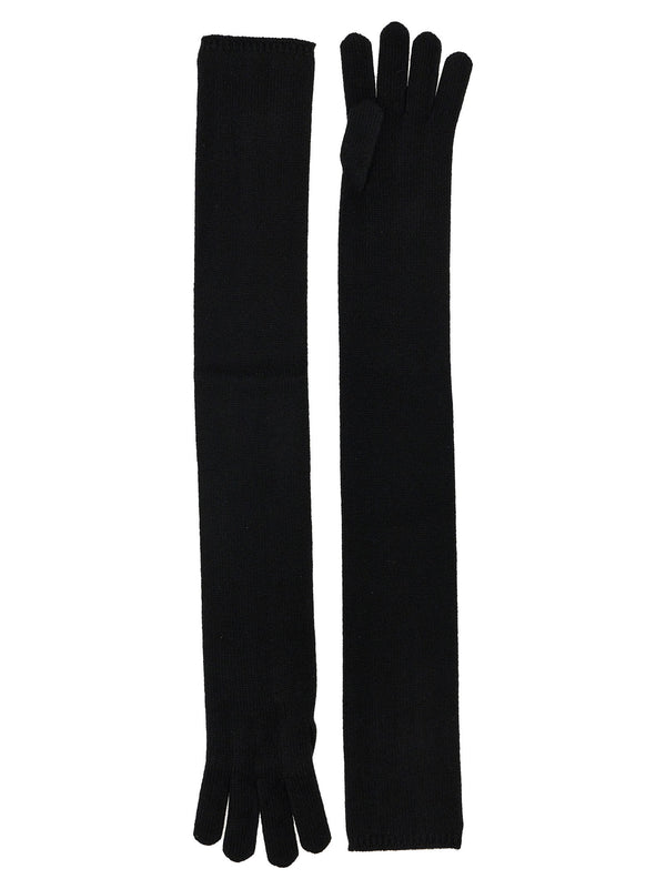 Max Mara Timor Gloves — Black