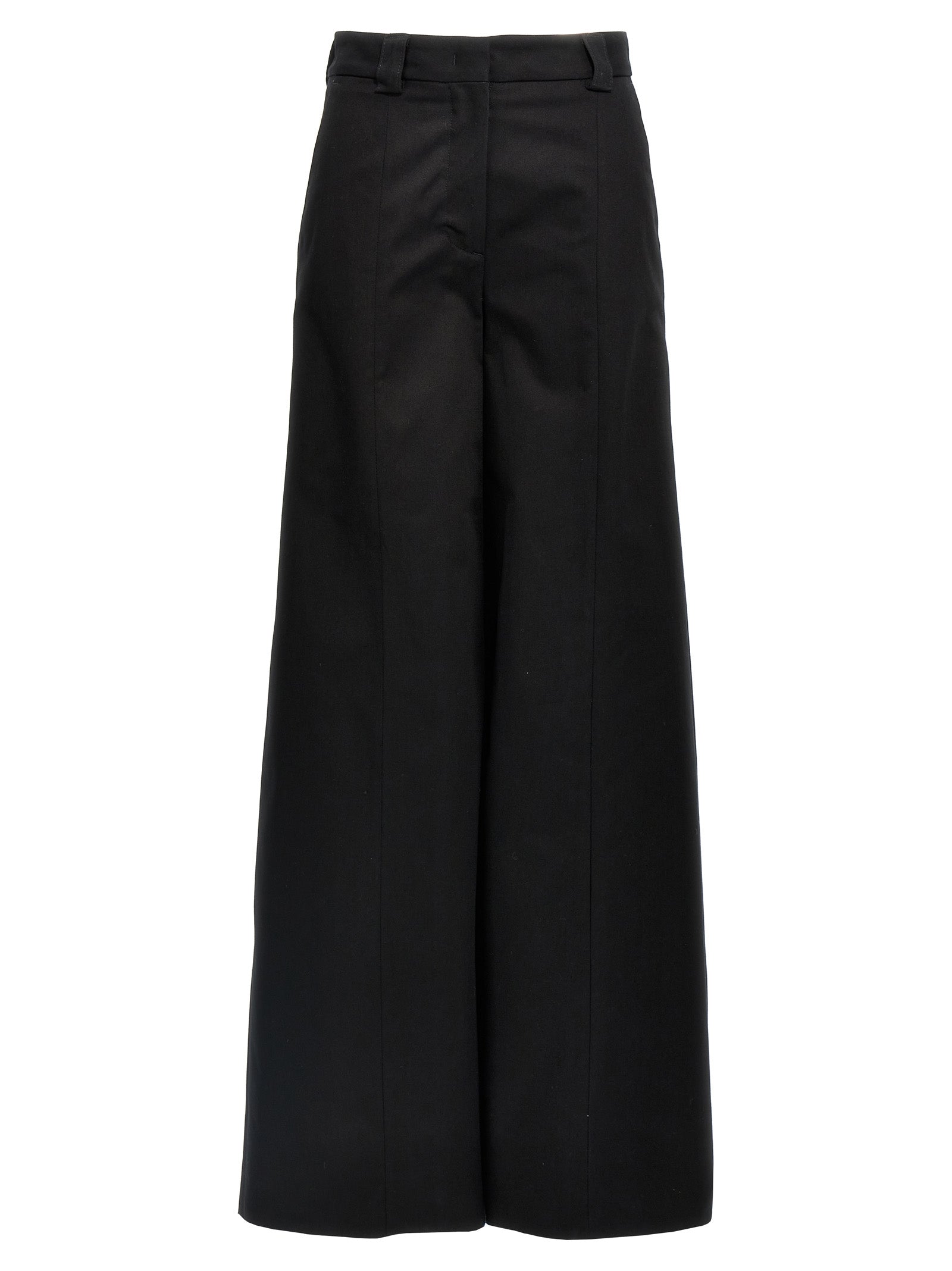 Alma pants Black Cotton