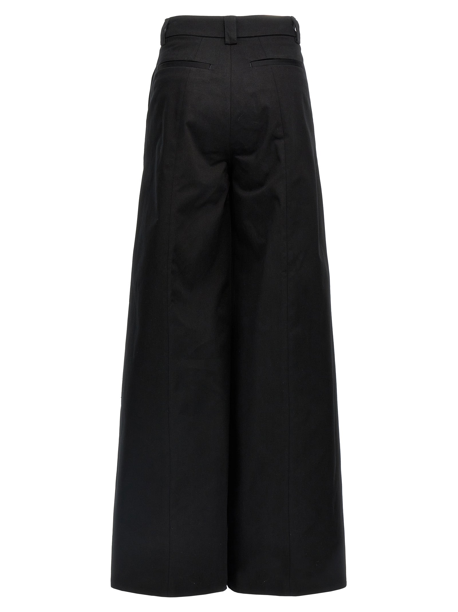 Alma pants Black Cotton
