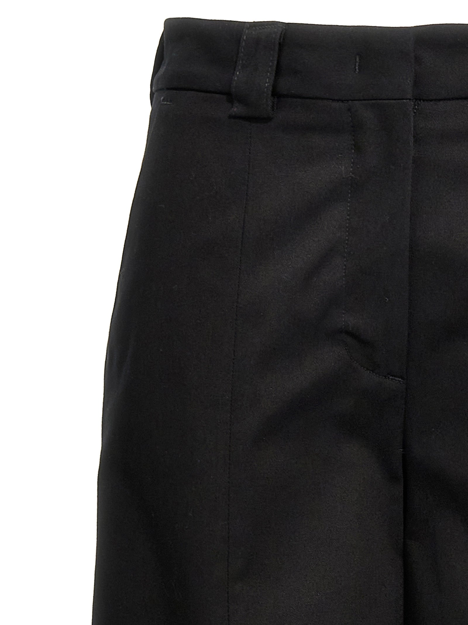 Alma pants Black Cotton