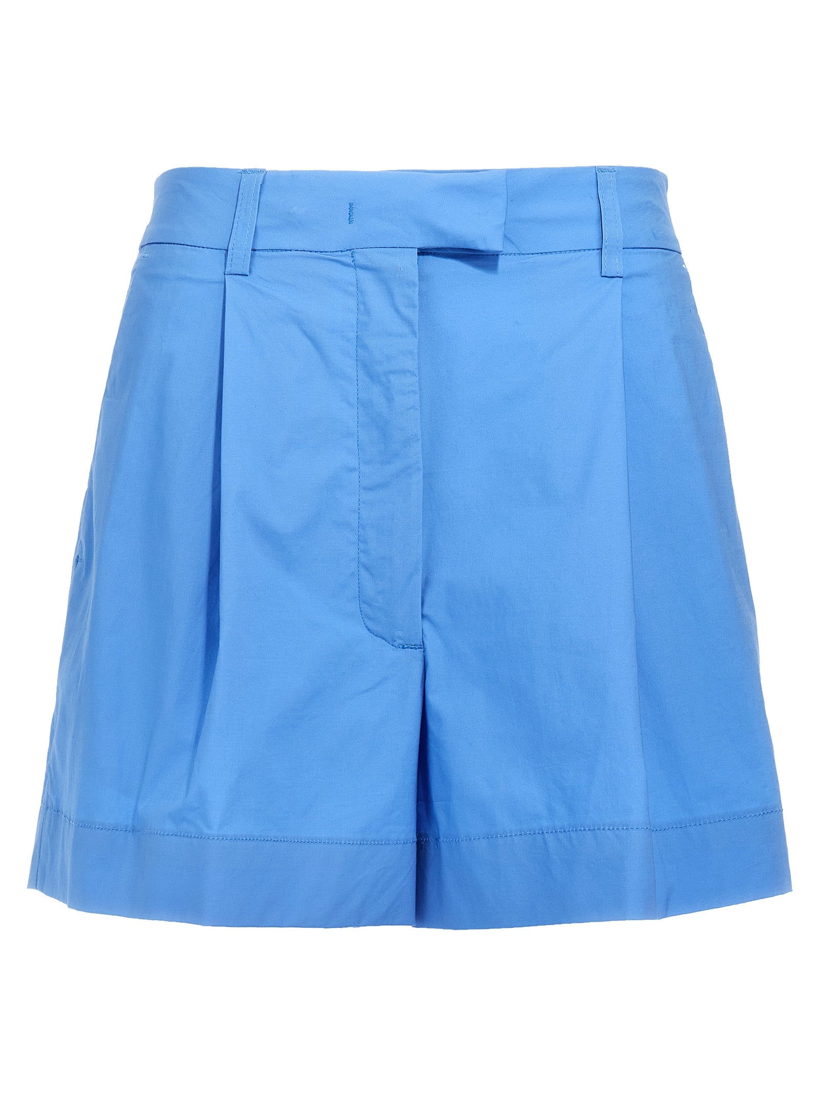 Bea shorts Light Blue Cotton Bermuda