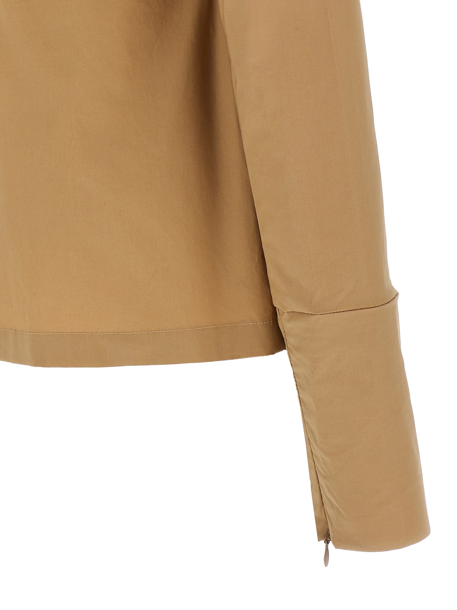 Terry T-shirt Beige Cotton