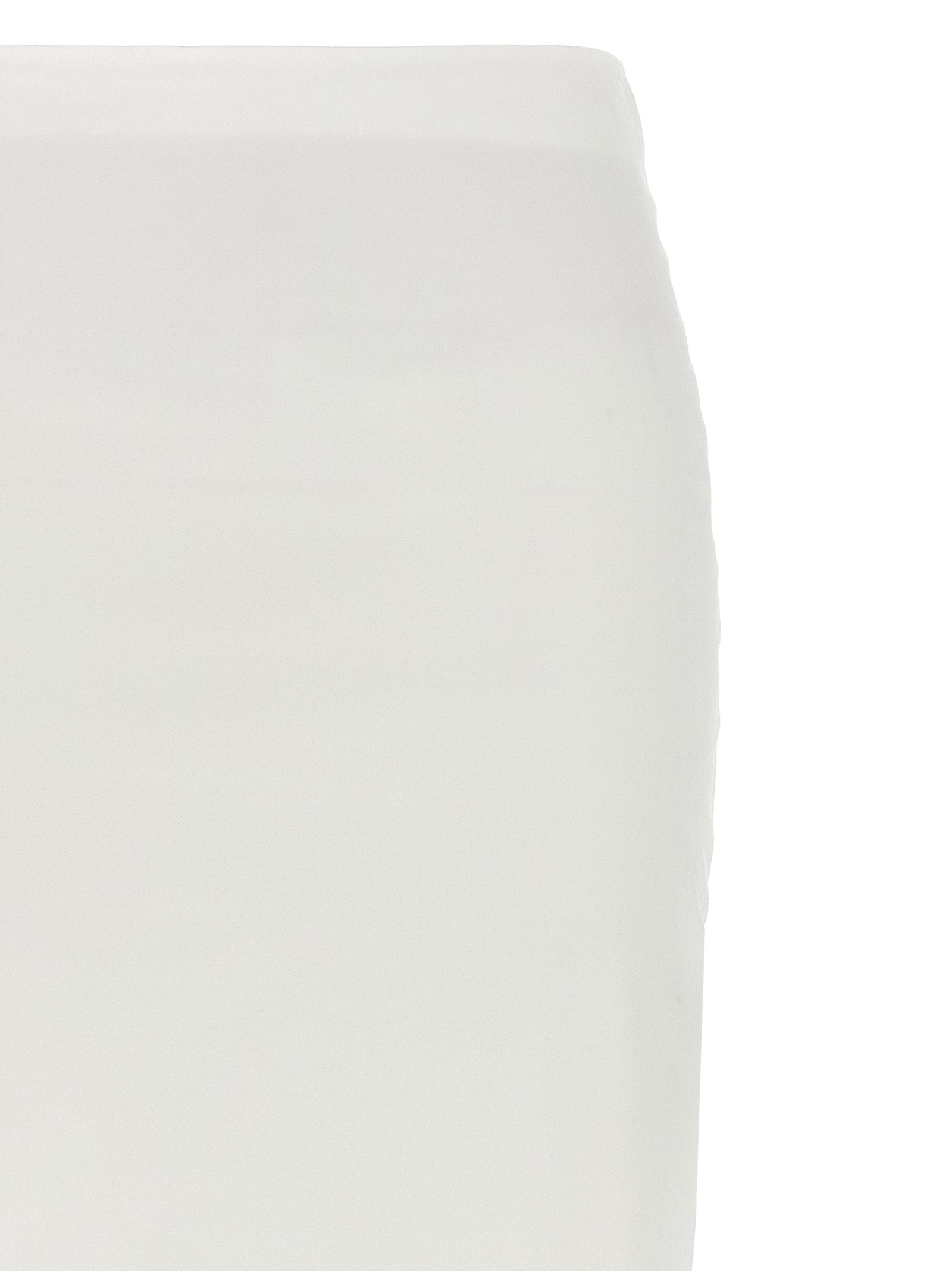 Longuette skirt White Cotton
