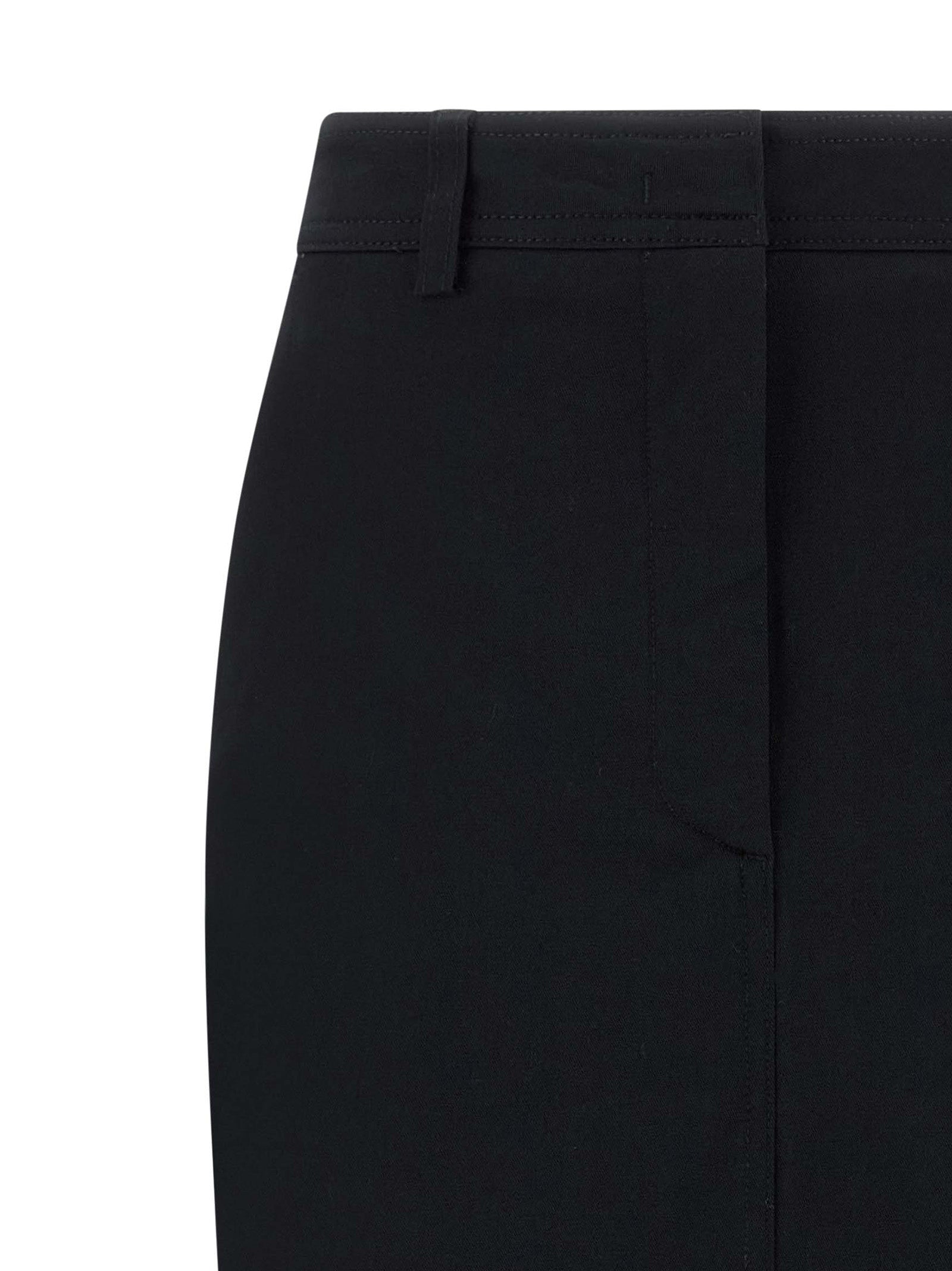 Donna skirt Black Cotton