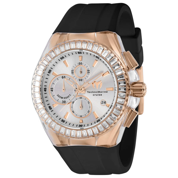 Technomarine Mens Cruise Diamond 45mm Quartz Tm-121163 One Color Watches
